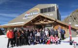 Levi, i francesi dello slalom al lavoro al Alpe d'Huez