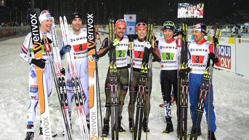 Johannes Rydzek fa la storia nei Mondiali di Lahti 2017: vince l’oro nella team sprint coadiuvato da Eric Frenzel
