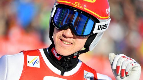 Mario Seidl leader dopo il salto nella prima gara di PyeongChang
