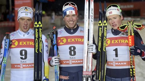 Sfida Norvegia-Svezia nella sprint maschile di Ruka: la spunta Golberg