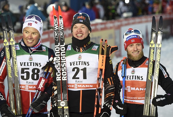 Festa finlandese a Ruka: 15 km TC a Niskanen