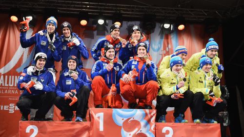 Mondiali Lahti 2017 - Presentazione Team Event Maschile