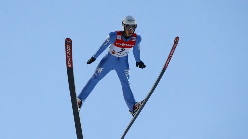 Un gruppetto di slalomgigantisti azzurri in partenza per il Sudamerica. Fill, Borsotti e Marsaglia a Cervinia