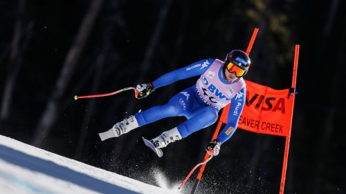 Lindsey Vonn e Christof Innerhofer al Passo San Pellegrino: 'Un allenamento proficuo'