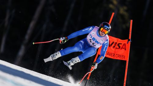 Emanuele Buzzi vince il superG maschile di Coppa Europa di Wengen