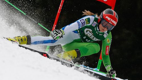 Stagione finita per Ana Drev