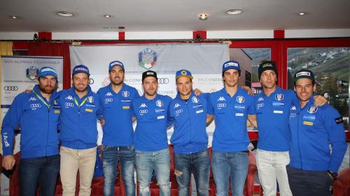 I gigantisti azzurri preparano Beaver Creek in Val Senales