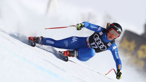 Caduta a Hintertux, apprensione per Sofia Goggia