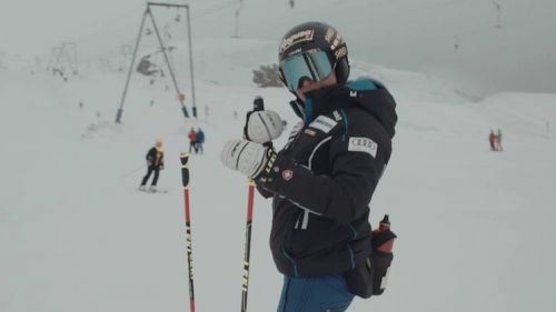 Lara Gut è tornata sugli sci