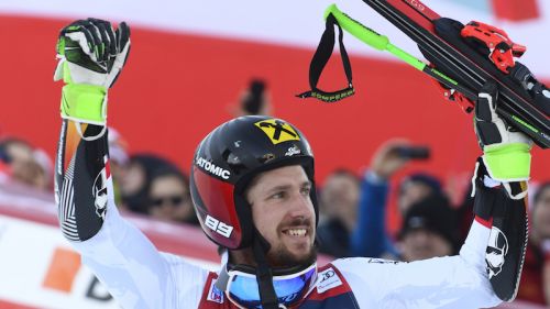 Lindsey Vonn e Christof Innerhofer al Passo San Pellegrino: 'Un allenamento proficuo'