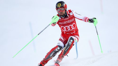 Mikaela Shiffrin in testa alla prima manche dello slalom di Levi