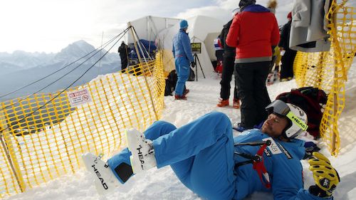 Botta al mento per Wendy Holdener ma a Killington ci sarà