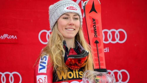 Lindsey Vonn e Christof Innerhofer al Passo San Pellegrino: 'Un allenamento proficuo'