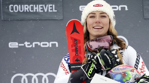Mikaela Shiffrin brucia Petra Vlhova nella prima manche dello slalom di Courchevel
