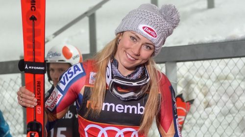 Lindsey Vonn e Christof Innerhofer al Passo San Pellegrino: 'Un allenamento proficuo'