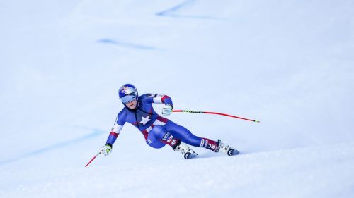 Lindsey Vonn e Christof Innerhofer al Passo San Pellegrino: 'Un allenamento proficuo'