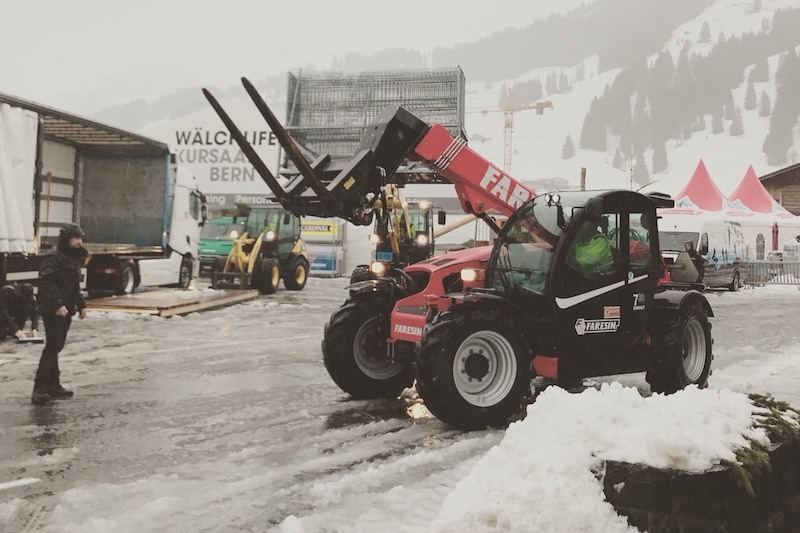 Frana ad Adelboden ma le gare sono confermate