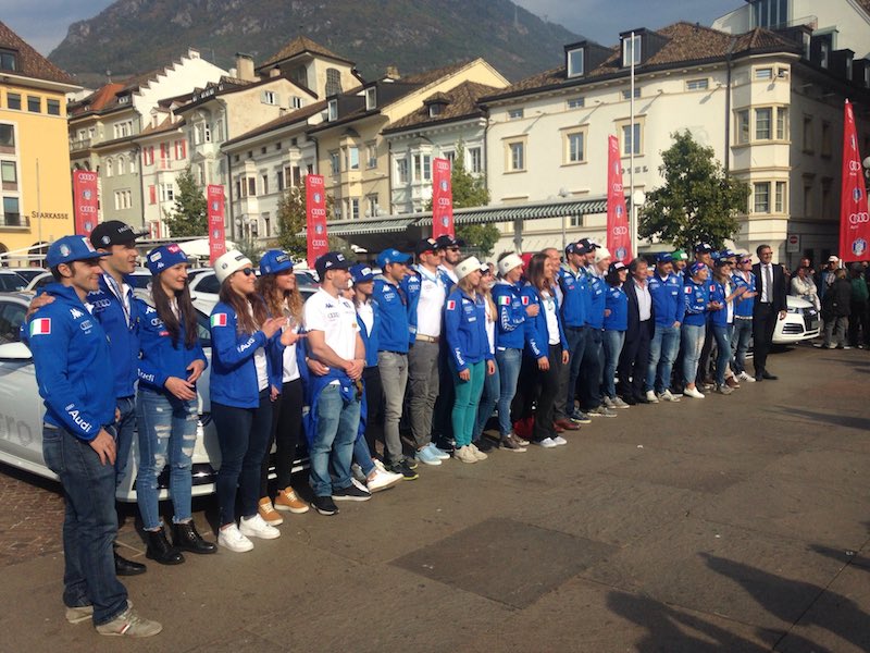 A Bolzano consegnate le Audi ai migliori atleti FISI della scorsa stagione