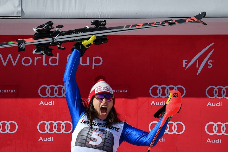 Federica Brignone: 'Nel superG non mi ero piaciuta, in slalom mi sono buttata senza far calcoli'