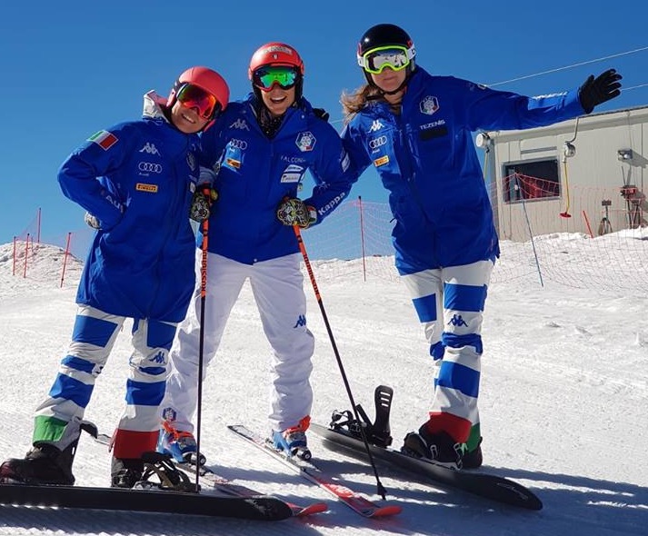 Cominciati allo Stelvio in condizioni eccellenti gli allenamenti delle azzurre di Coppa del Mondo