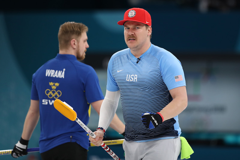 Clamoroso oro contro pronostico degli Stati Uniti nel curling maschile, battuta la Svezia in finale