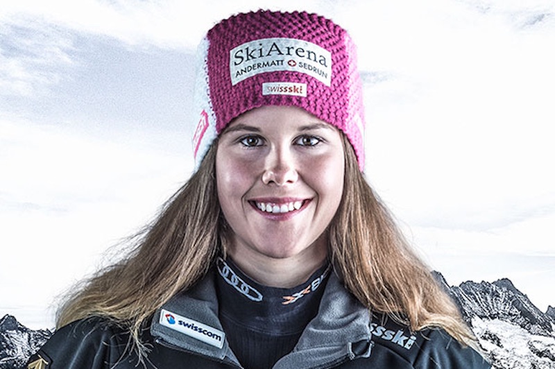 Aline Danioth oro nella combinata femminile dei Mondiali juniores di Davos
