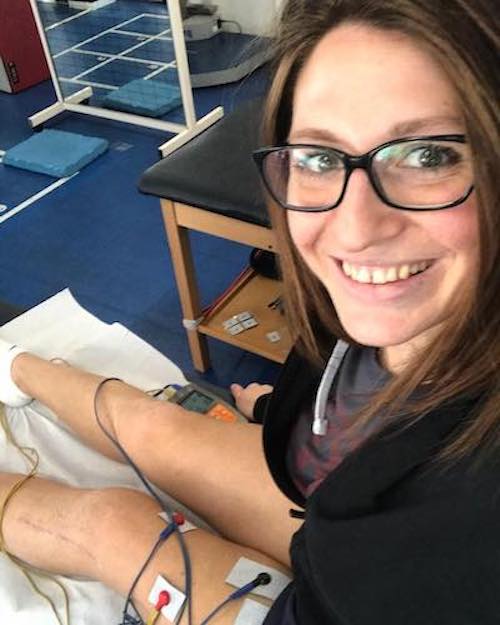 Elena Fanchini: 'Mano e ginocchio finalmente liberi, ora posso iniziare a fare fisioterapia'