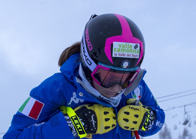 Elena Fanchini è già costretta a fermarsi