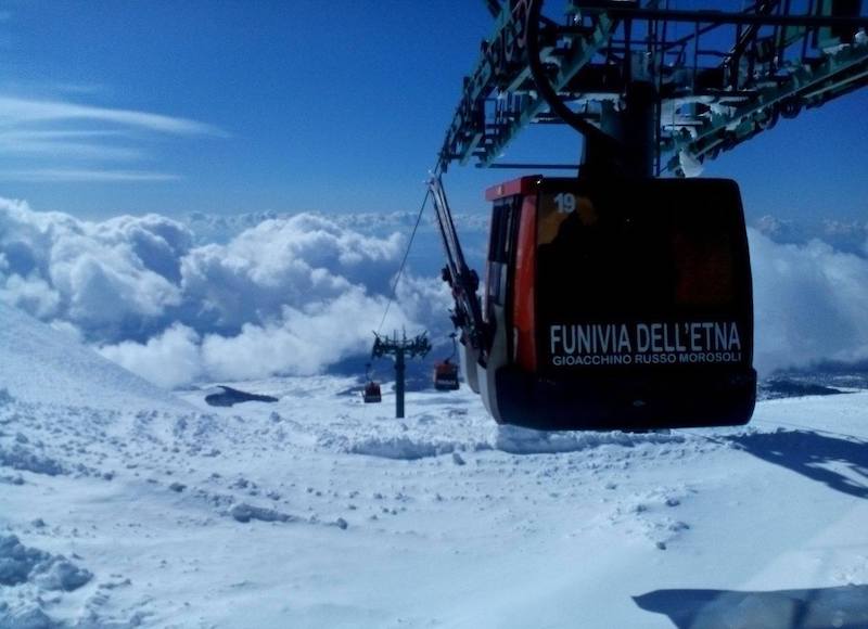 In arrivo sull'Etna una nuova cabinovia Leitner da 10 posti per cabina