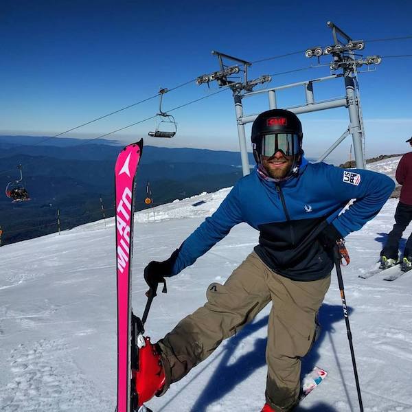 Travis Ganong è tornato sugli sci