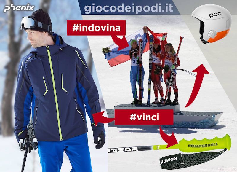 Indovina i podi di Coppa del Mondo di sci alpino delle prossime 2 settimane, in palio splendidi premi Phenix, POC e Komperdell