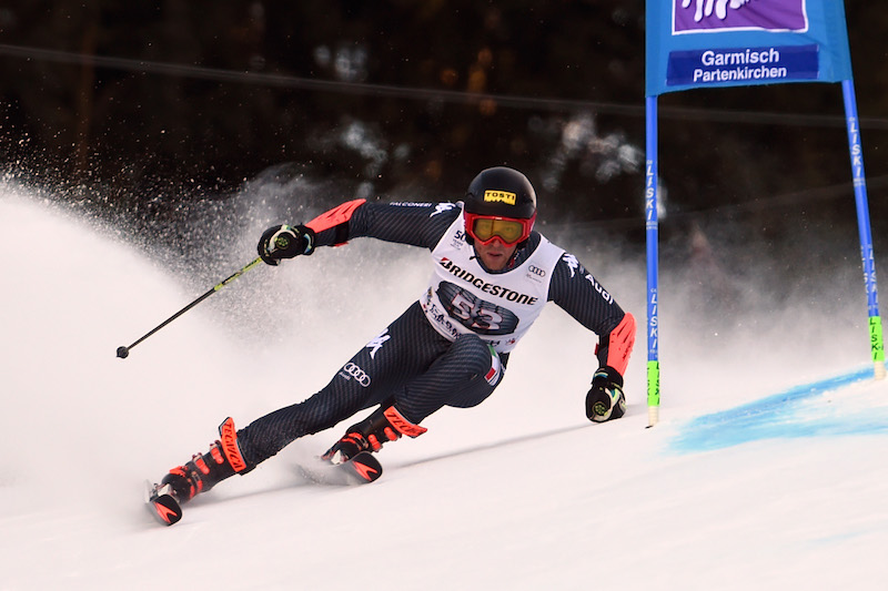 Giulio Bosca terzo nel secondo gigante maschile di St. Moritz di Coppa Europa