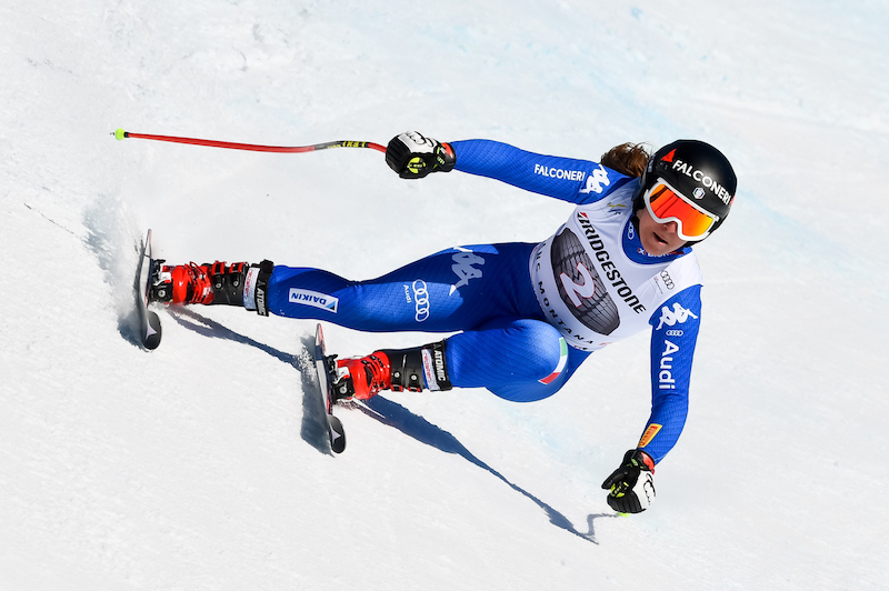 Sofia Goggia prima e Nicol Delago seconda nel superG della combinata di Crans-Montana