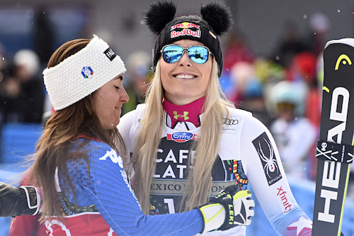 Sofia Goggia e Lindsey Vonn: obiettivo tornare in gara a gennaio