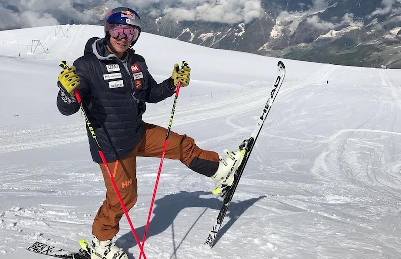 Erik Guay e Anne-Sophie Barthet sono tornati sugli sci