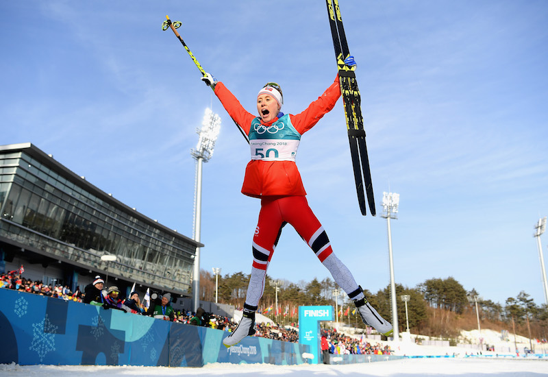 Ragnhild Haga oro nella 10 km a skating dei Giochi di PyeongChang