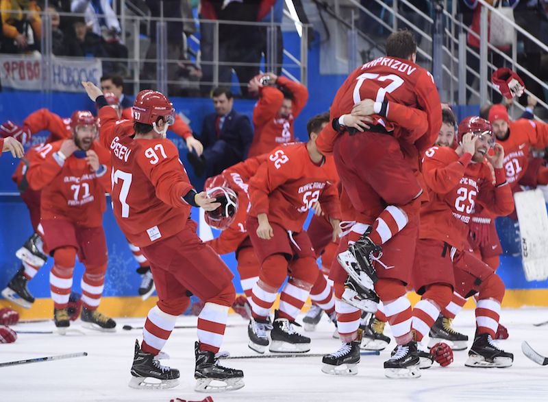 Trionfo dei russi nell'hockey maschile, sfuma il miracolo sul ghiaccio della Germania