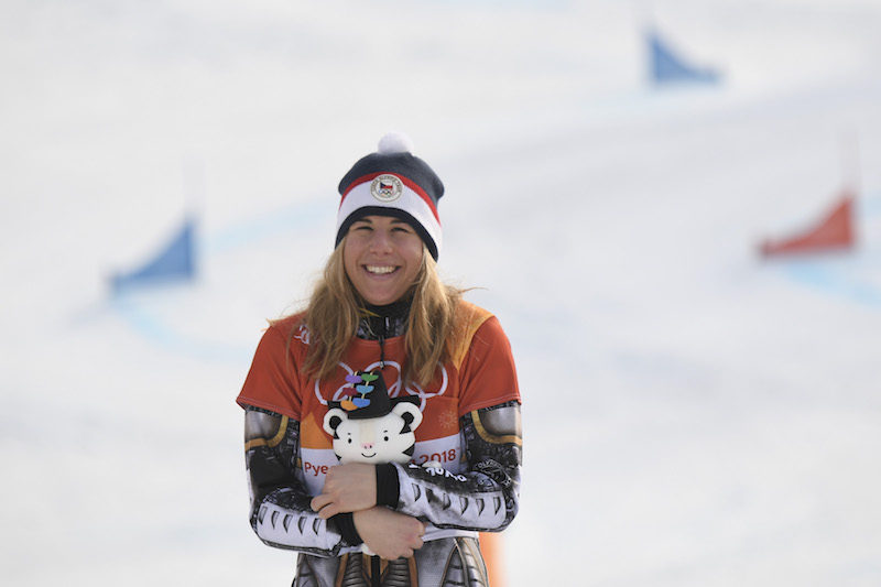 Ester Ledecká è oro anche nel 'suo' gigante parallelo ed entra nella leggenda