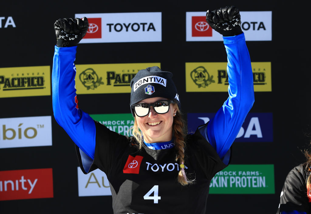 Michela Moioli seconda nello snowboard cross di Coppa del Mondo di Feldberg