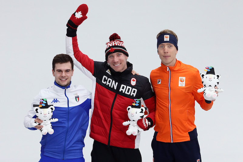 Nicola Tumolero bronzo olimpico nei 10000 metri del pattinaggio di velocità!