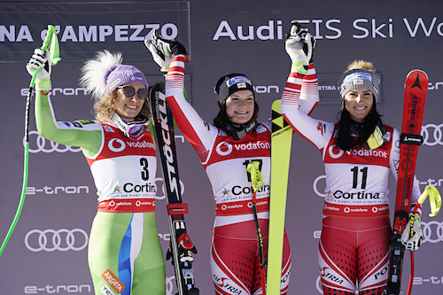 Ramona Siebenhofer: 'Felicissima!' Francesca Marsaglia: 'Altro passo avanti verso il podio'