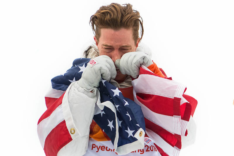 Tris leggendario di Shaun White nell'halfpipe olimpico maschile