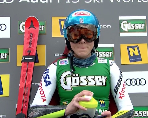 Mikaela Shiffrin comanda un'equilibratissima prima manche del gigante di Semmering