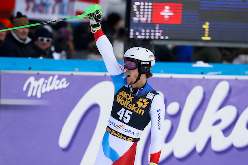 Sandro Simonet vince lo slalom inaugurale della Coppa Europa 2018-2019 a Levi