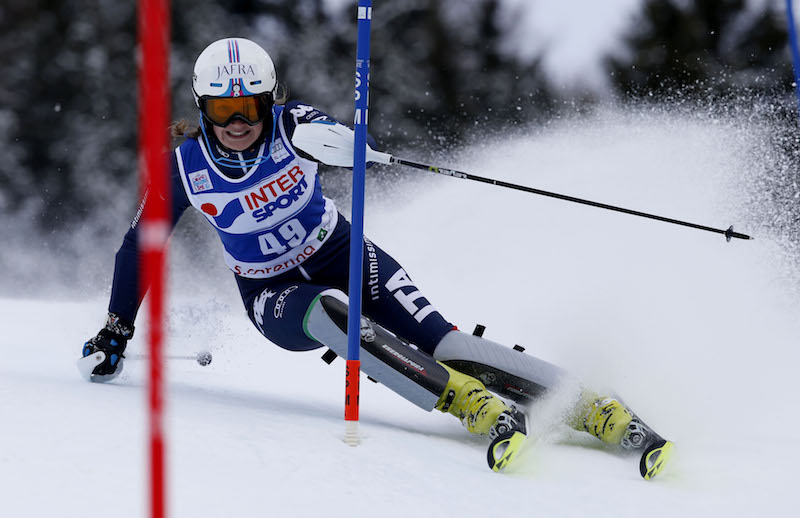 Due secondi posti per l'Italia femminile di Coppa Europa a Crans-Montana