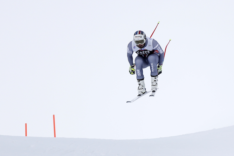 Adrien Théaux il più veloce nella seconda prova di Wengen