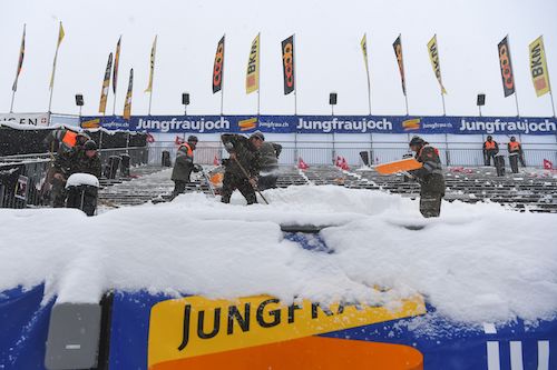 Cancellata la prima prova cronometrata di Wengen