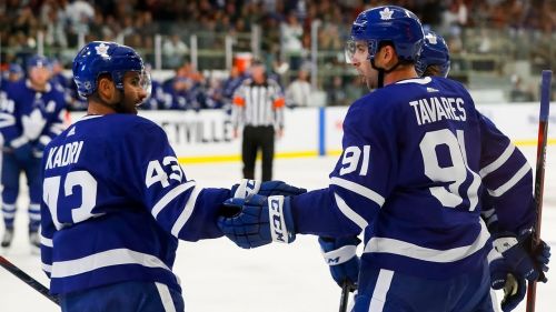 John tavares scores ppg in maple leafs preseason debut