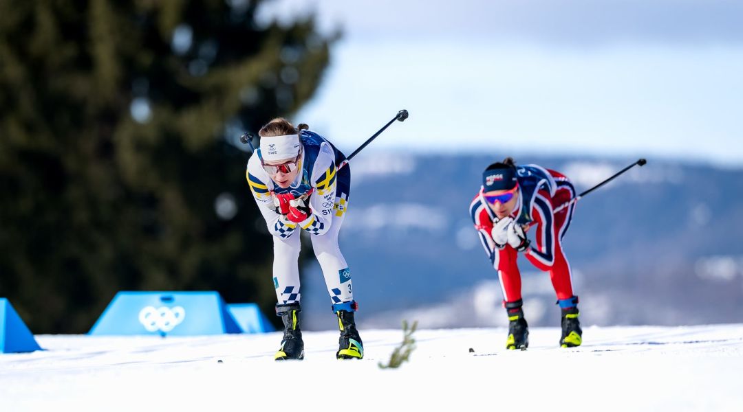 La prima storica 50 km femminile olimpica è un assolo di Andersson: la svedese festeggia il primo oro a Lago di Tesero