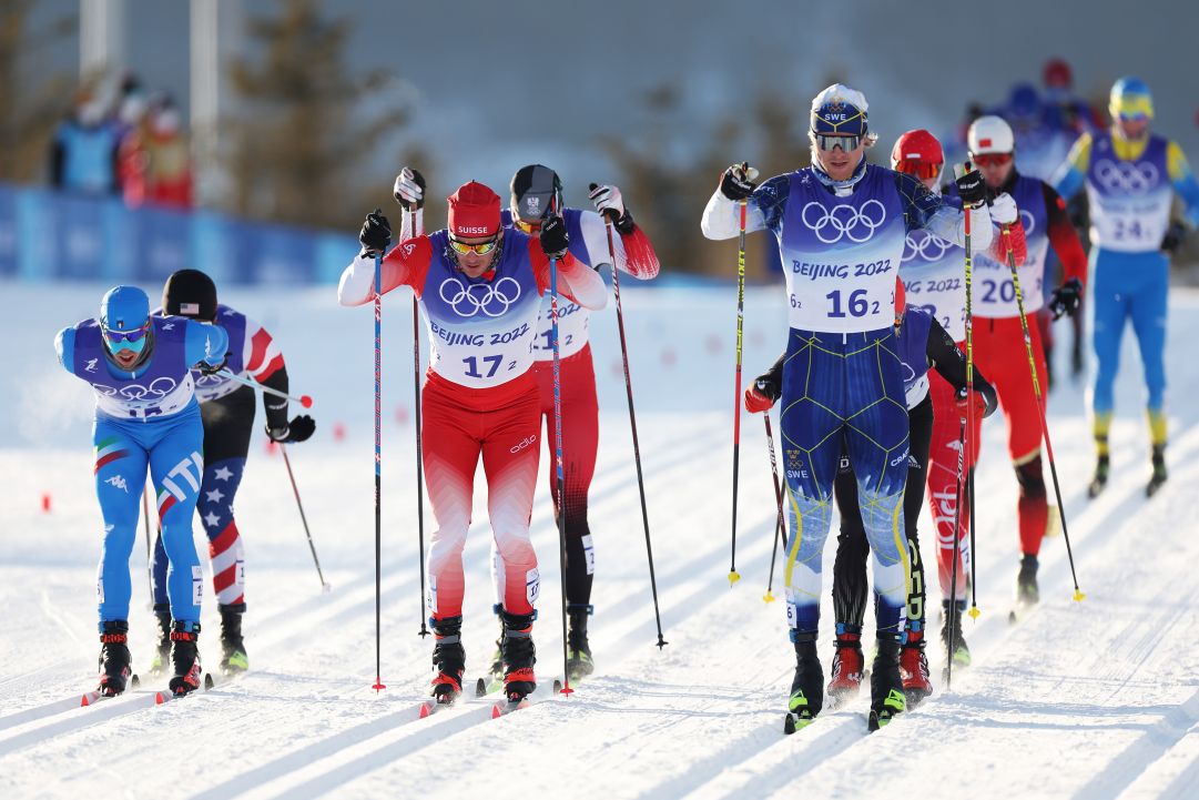 Klaebo E Valnes Regalano L oro Alla Norvegia Nella Team Sprint Italia 